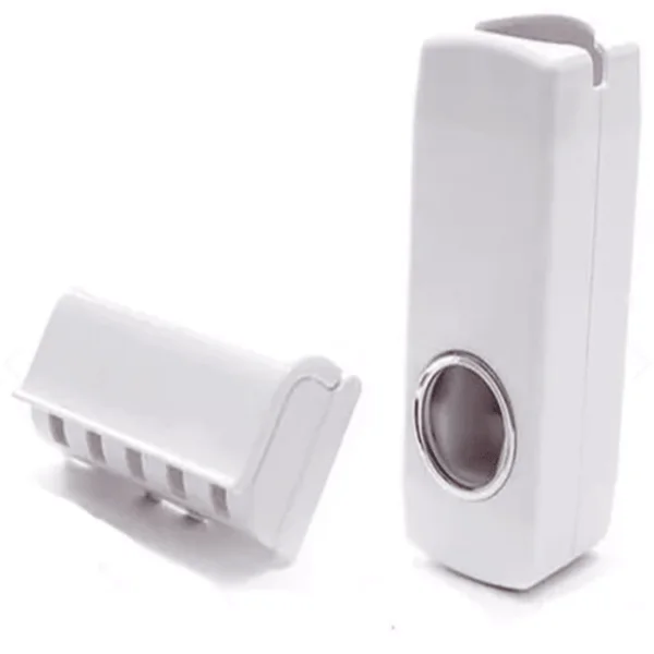 Dispensador de crema dental y portacepillos (combo x2)