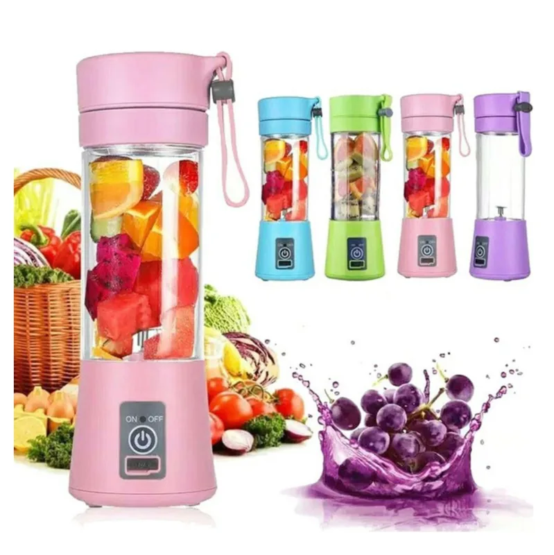 Licuadora portátil recargable 380 ml