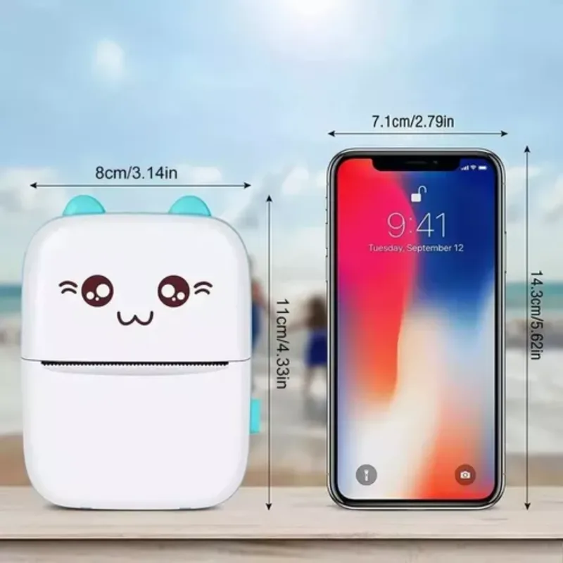 Mini impresora térmica Bluetooth