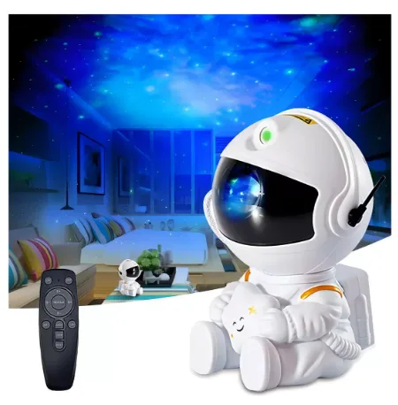 Proyector astronauta de galaxias con control remoto