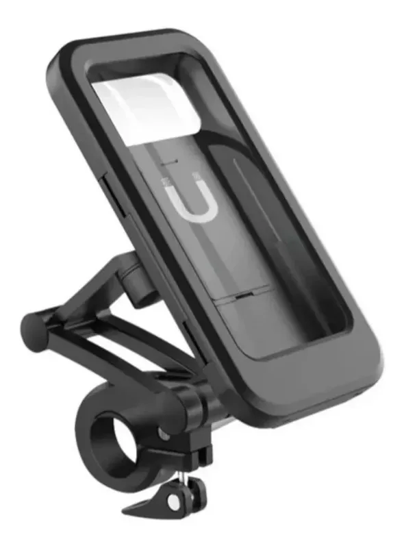 Soporte de celular impermeable para moto y bicicleta