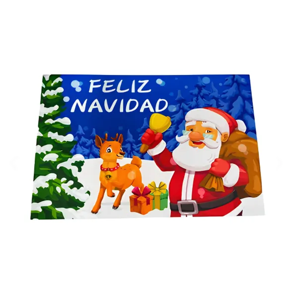 Tapete navideño de bienvenida 60 x 40 cm